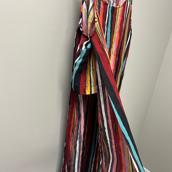 Free People ‘DE SHE’ Striped Split Long Tunic - Picture 2 of 4